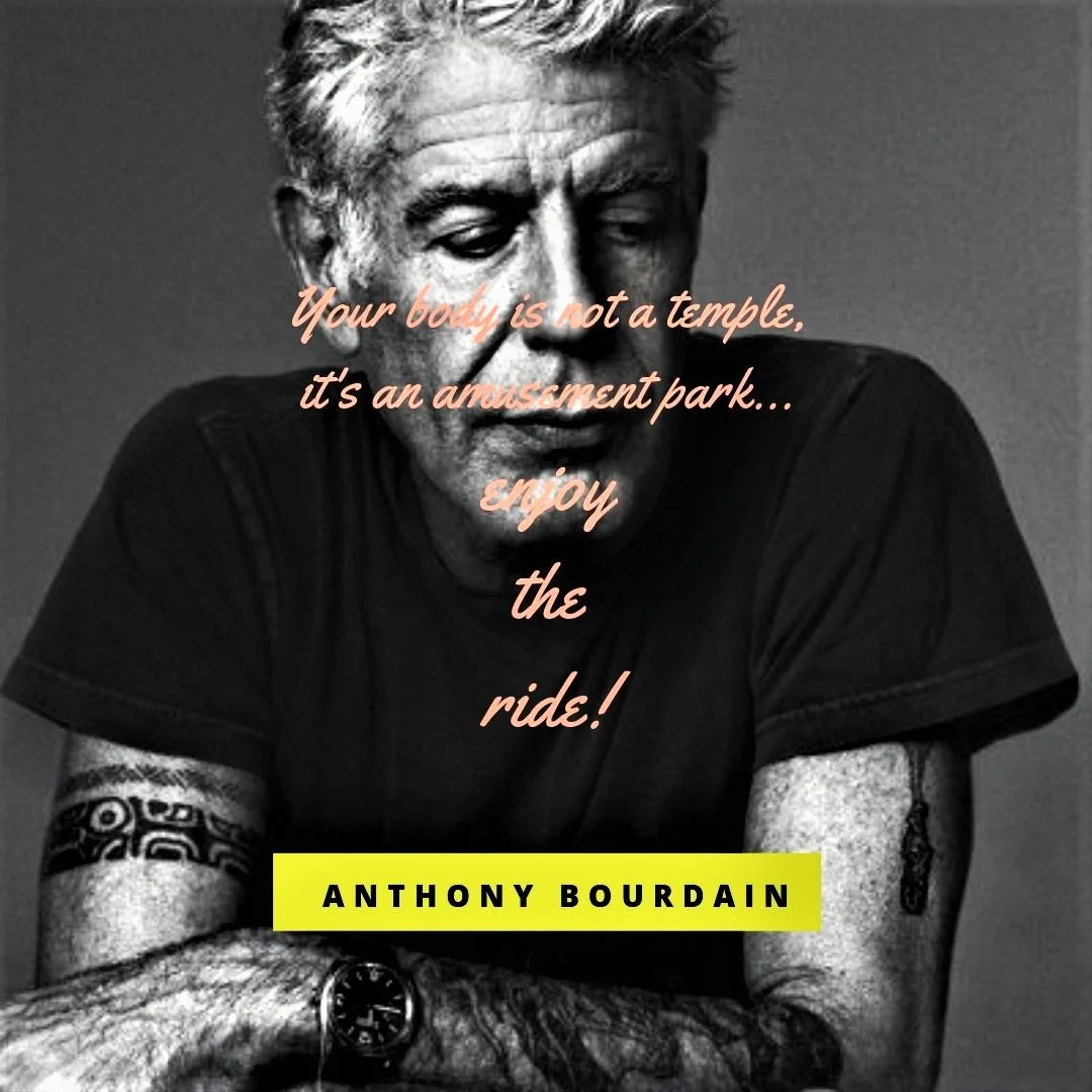 Today's inspo...I miss this guy!

#artsychowroamer
#thequirkytourist
#ediblefare
#chefs
#justbecause