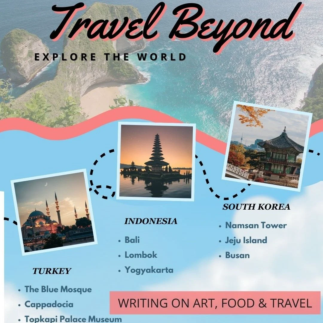 Join our curious tribe for all the 411 on art, food and travel...

#artsychowroamer
#thequirkytourist
#exploretheworld
#brand
#art
#food
#travel
#artfulideal
#dametravelers
#shewhowanders
#sheisnotlost