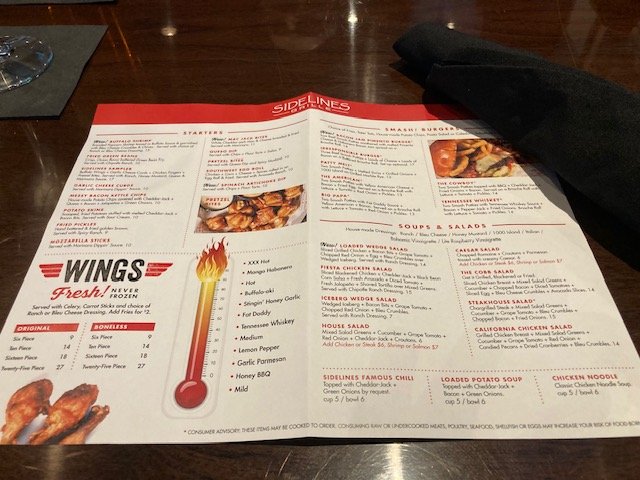 Not just sporty apps on menu