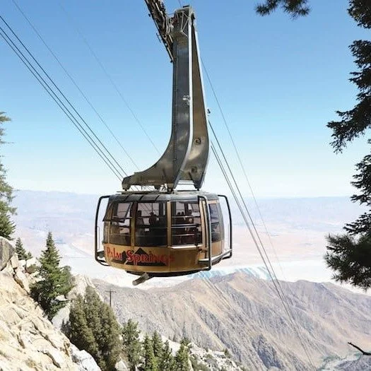 Palm Springs tram that my British friend loves to take on pretty days...

#artsychowroamer
#thequirkytourist
#justbecause
#exploretheworld
#palmsprings