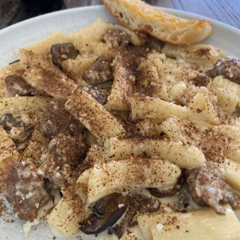 The devine Norcina pasta dish at POPS in Canton....read my review

#artsychowroamer
#thequirkytourist
#ediblefood
#pasta
#italian
#POPS
#cantonga