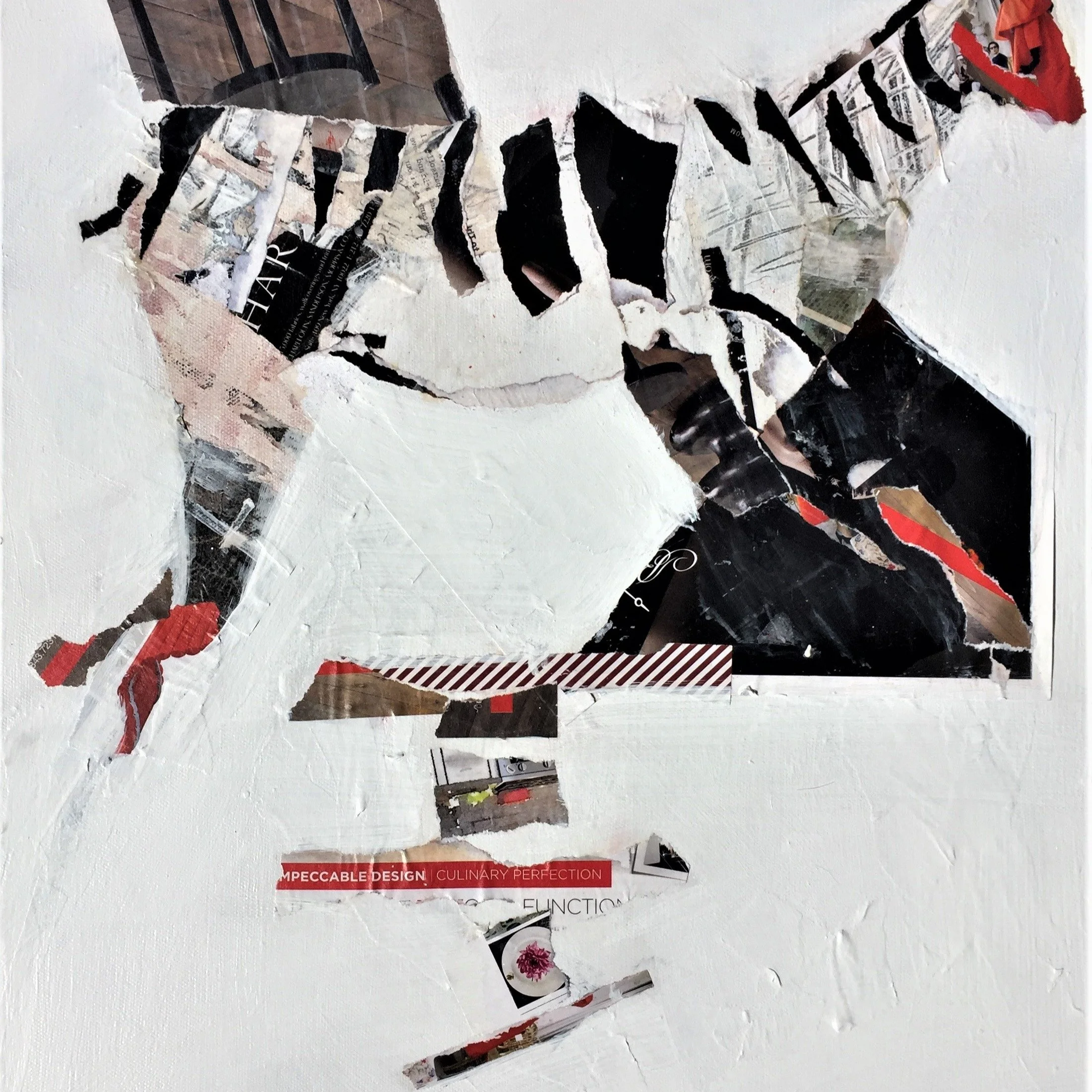I loved this piece by Helen Durant...her work is so textural and fun...

#artsychowroamer
#thequirkytourist
#artfulideal