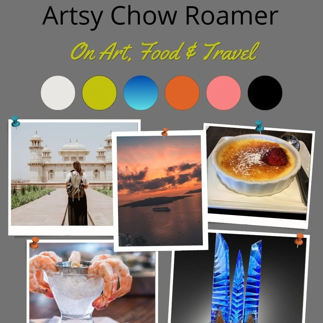 Join our tribe for the 411 on all things art, food and travel...

#artsychowroamer
#thequirkytourist
#artfulideal
#ediblefare
#exploretheworld
#justbecause