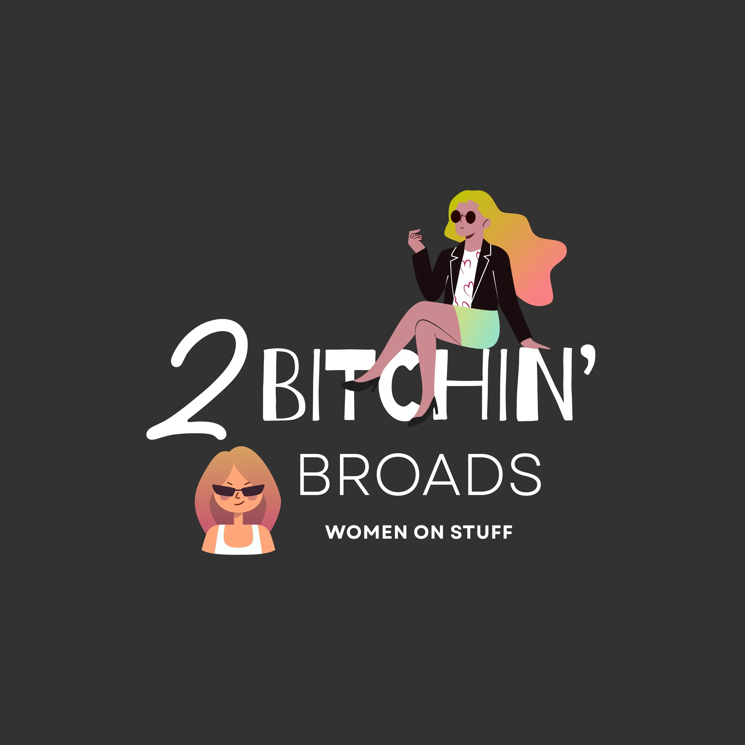 Logo for 2 Bitchin' Broads
