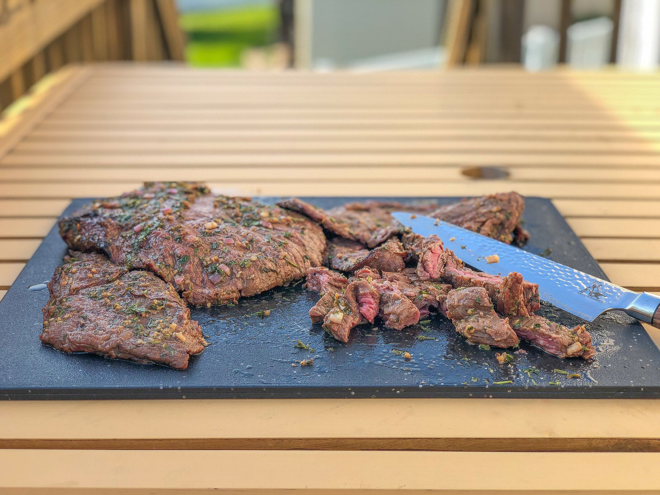 Omaha Flank Steak, Angus Nebraska Lean Beef Meat: Grass Fed