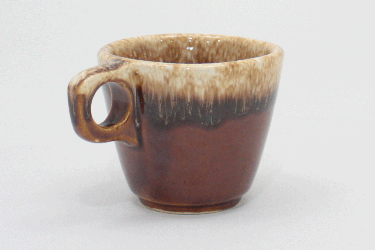 Brown Hull Dripware Soup MugLarge Coffee Mug