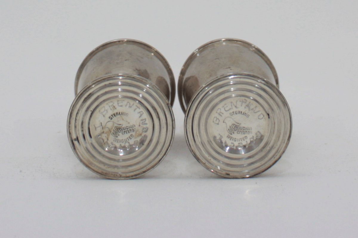 DANSK Silverplated and Weighted Salt & Pepper Shakers /hgo – Pathway Market  GR