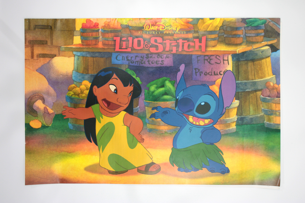 Lilo & Stitch Eyes and Ears Cast Member Newspaper Full Color Poster  Suitable for Framing — High Country Vintage