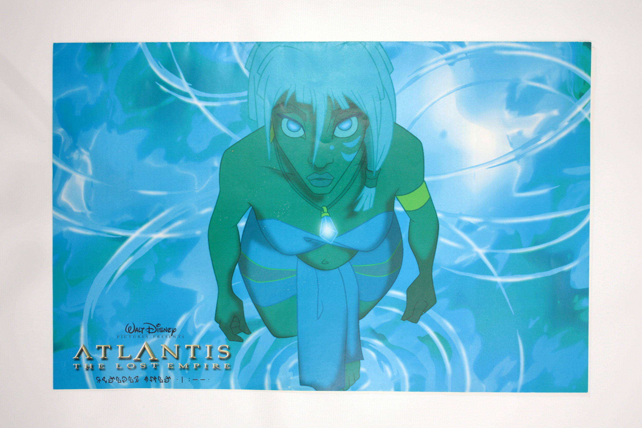 Disney’s Atlantis The Lost Empire Eyes and Ears Cast Member Newspaper Full Color Poster