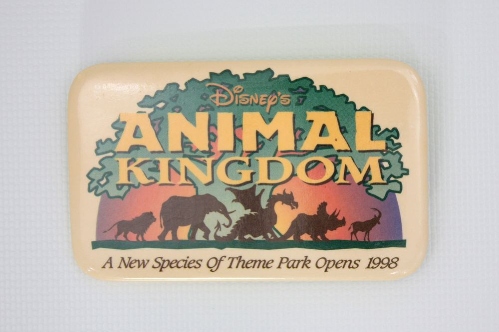 Walt Disney World Disney's Animal Kingdom Pre-opening 1998 Button