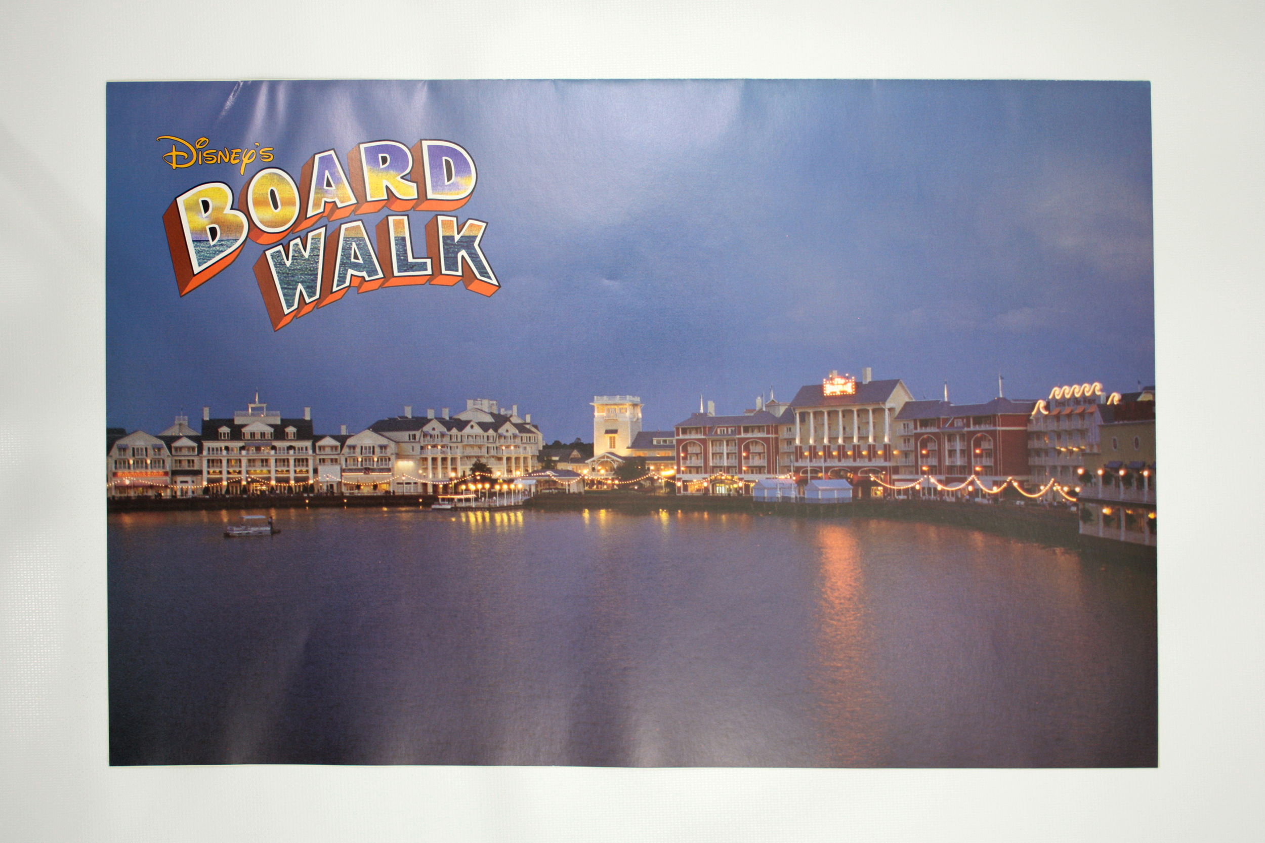 Disney’s BoardWalk Eyes &amp; Ears Cast Member Newspaper Full Color Walt Disney World Collectible