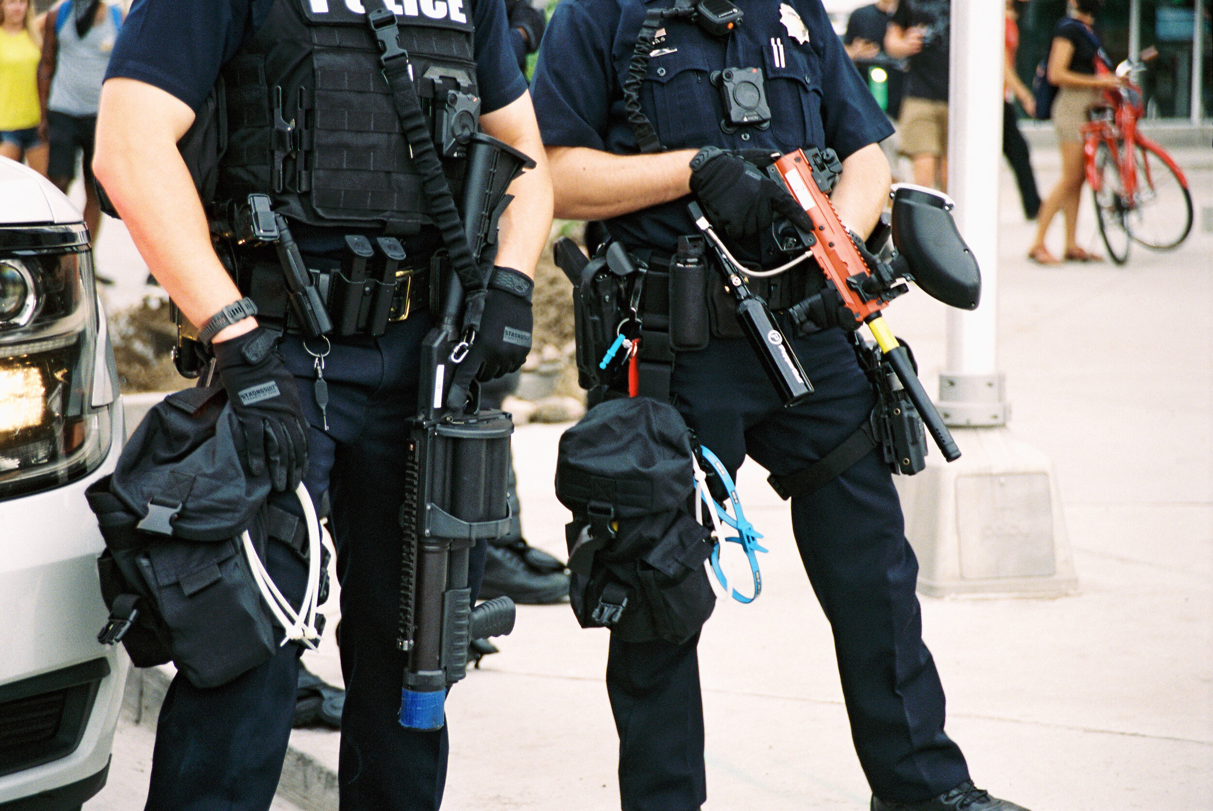 Riot Officers, George Floyd protests, Denver, CO