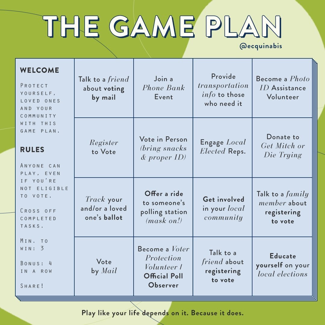 🇺🇸 Trump&rsquo;s objectives are clear: empower law and drug enforcement entities and undermine progressive state cannabis policies. That&rsquo;s not the move. So here&rsquo;s the &ldquo;Game Plan&rdquo;

♟ For eligible voters who care about crimina