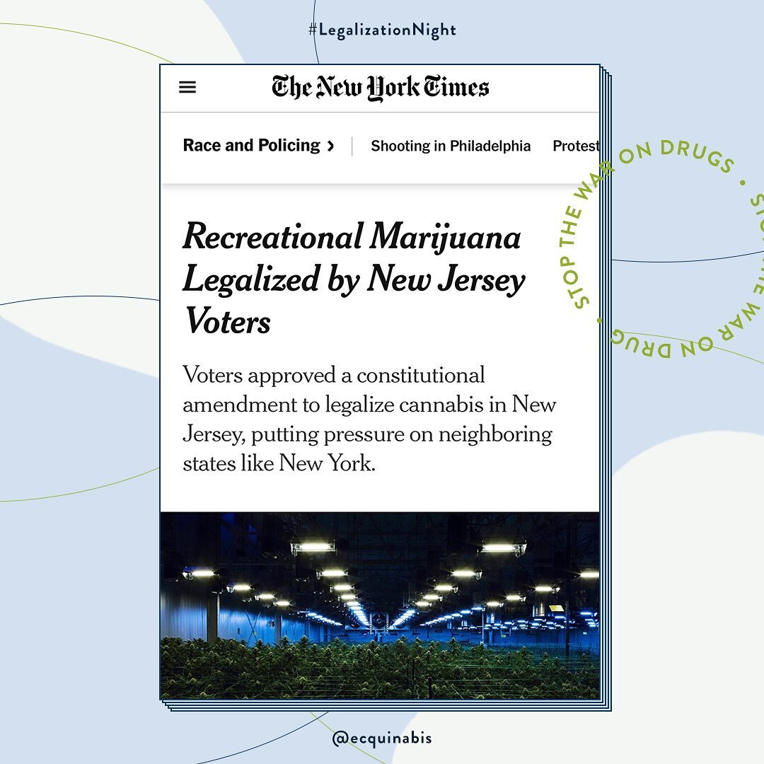 🥳Congratulations are in order!! We're a New Jersey-based consulting firm that's excited to see legalization happen in our very backyard. This offers a great economic and social opportunity for us and our newly recreational &quot;neighbors&quot;👋🏾⠀