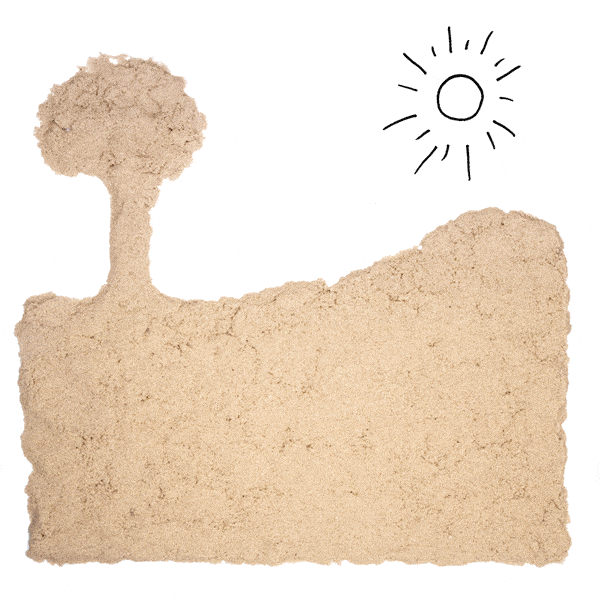 “Someday the mines will run out of sand. What will they leave behind?”