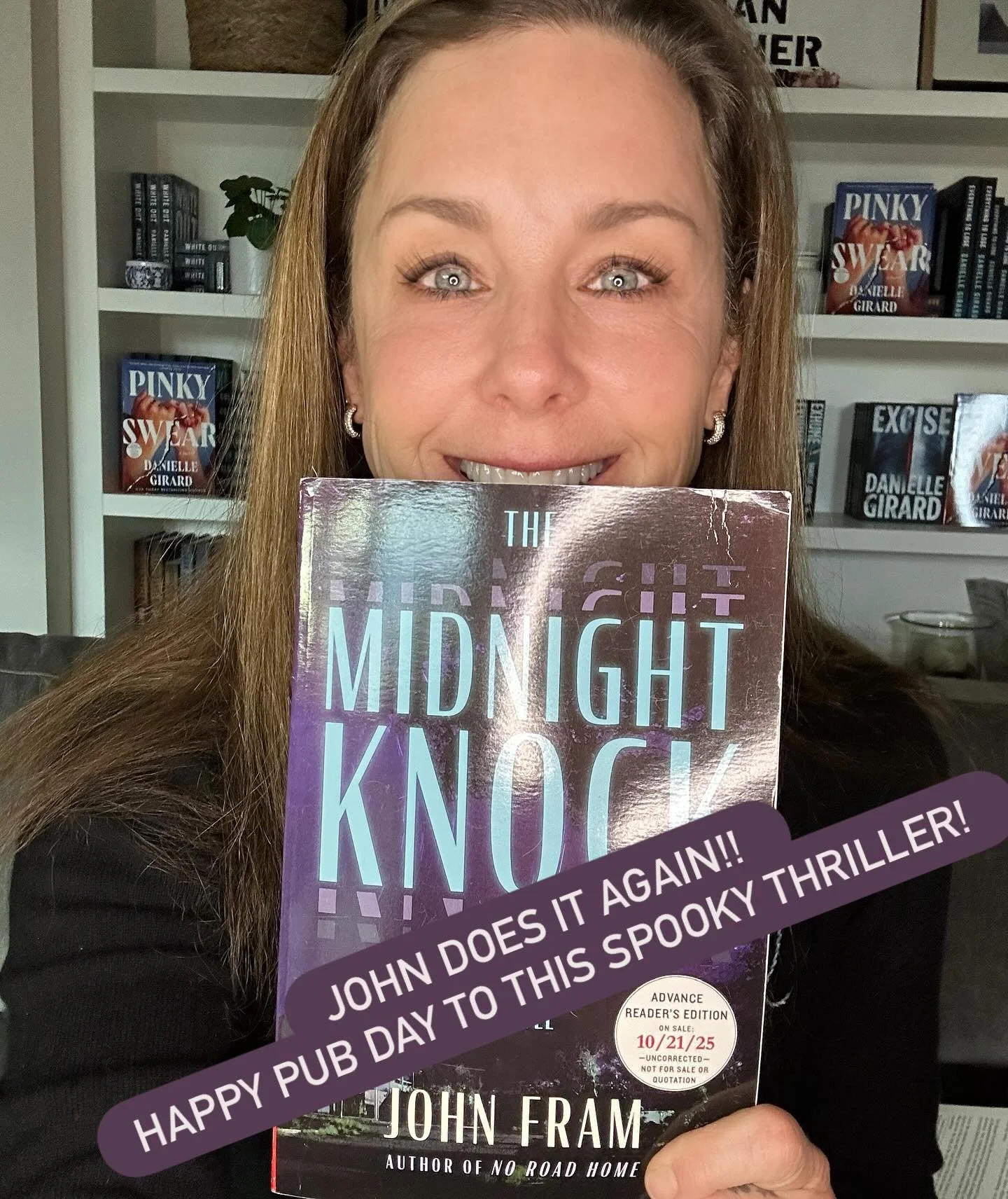 Another home run from @john.fram and this month&rsquo;s @jordys.book.club pick!! Don&rsquo;t miss it!
@atriabooks