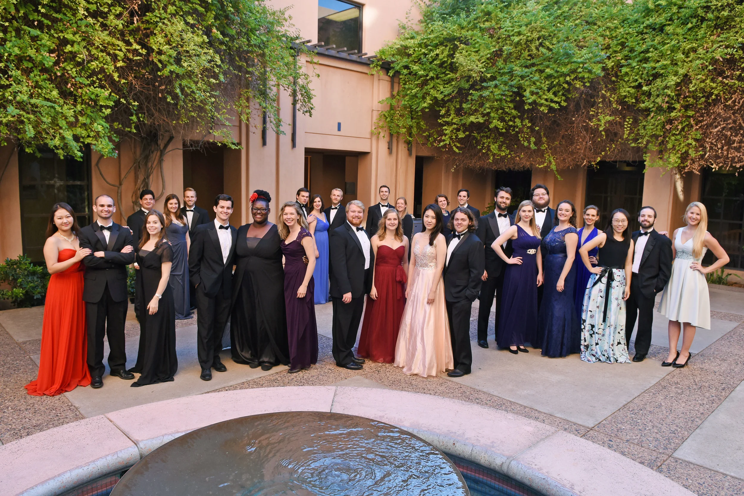 A recent photo of the ASU Chamber Singers. many of these musicians are now members of Euphony. We'll replace this with a photo of the actual group once we get together!