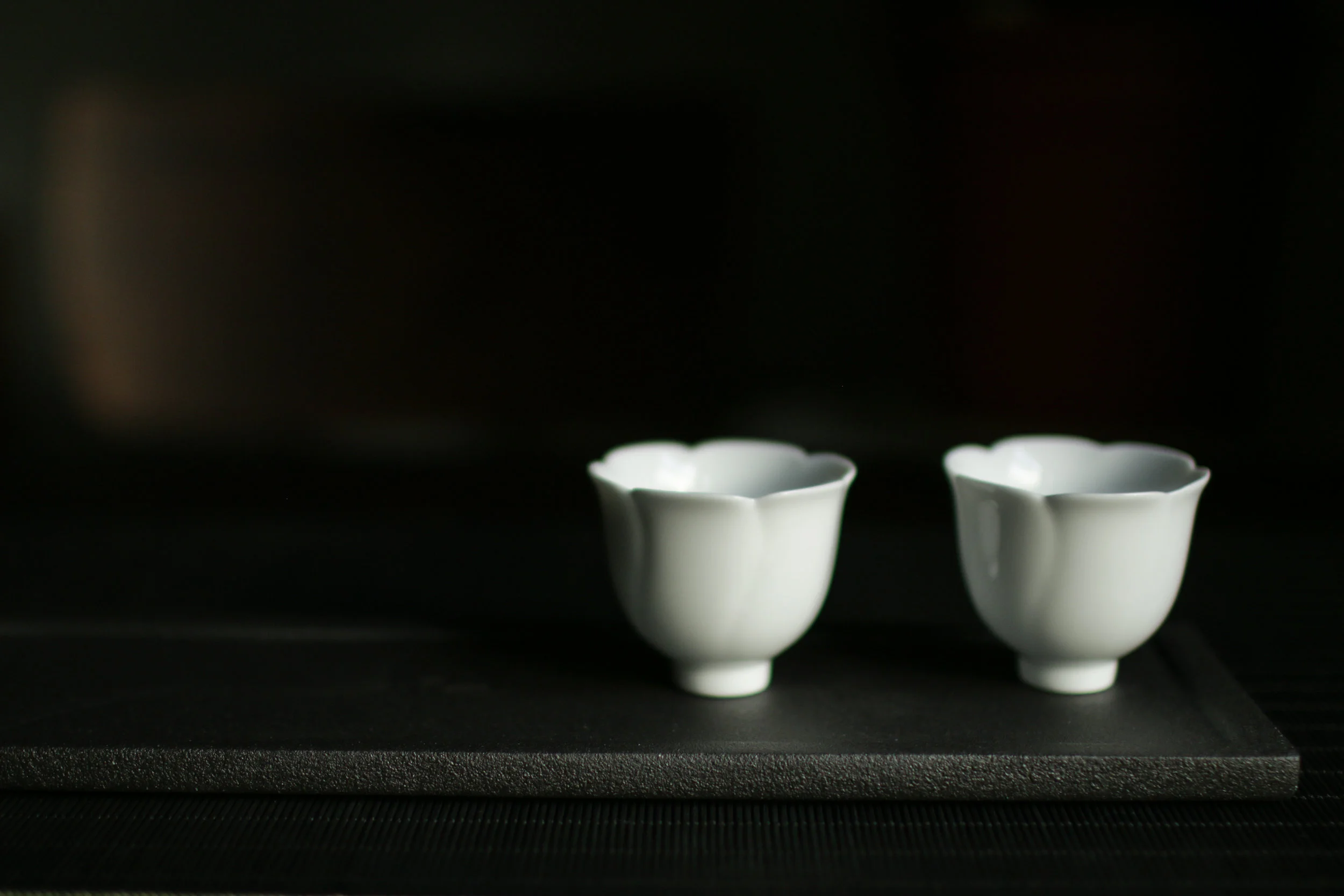 White Pear Portable Travel Tea Set