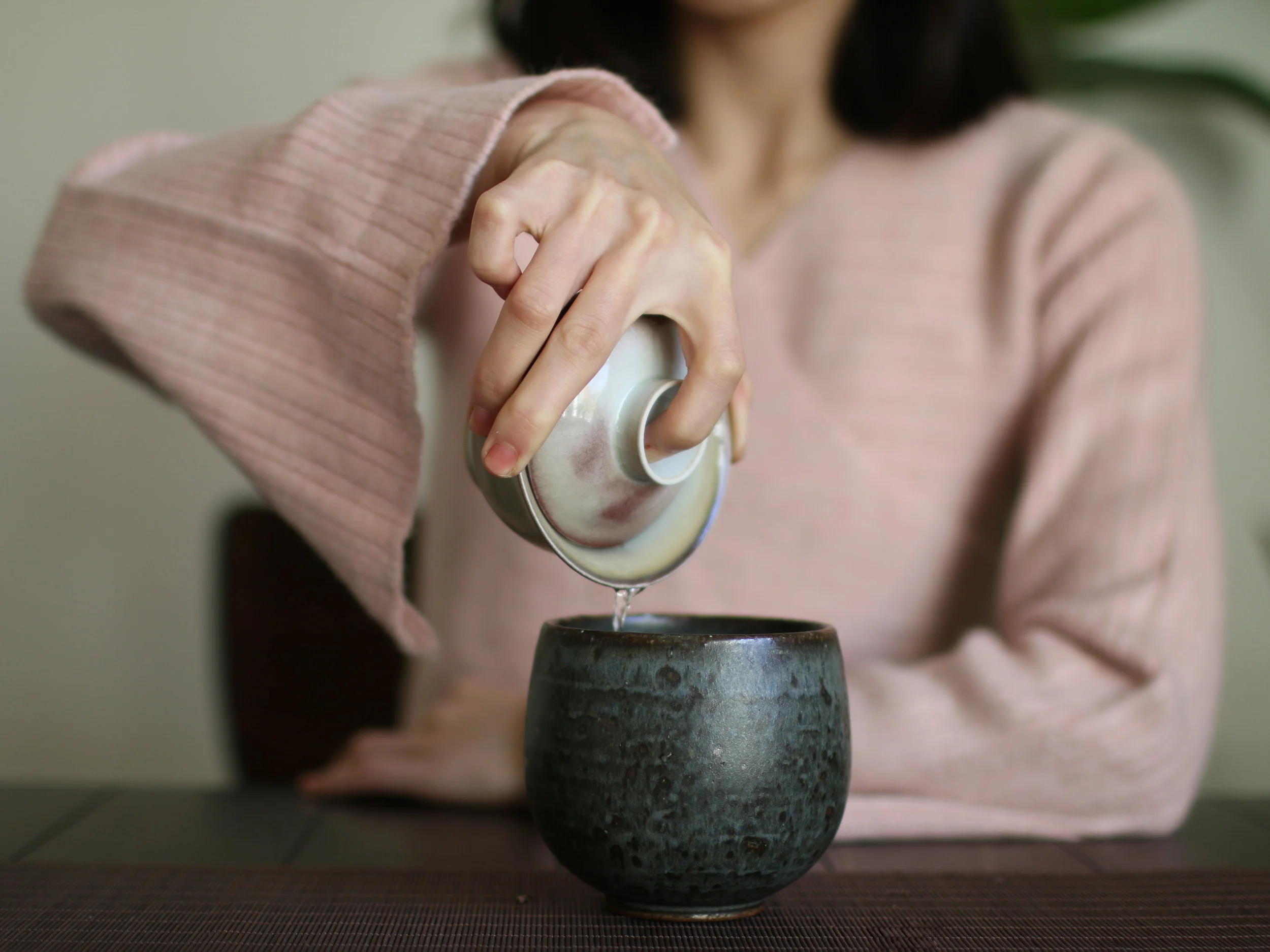 Handmade Full Moon &amp; Shade Gaiwan