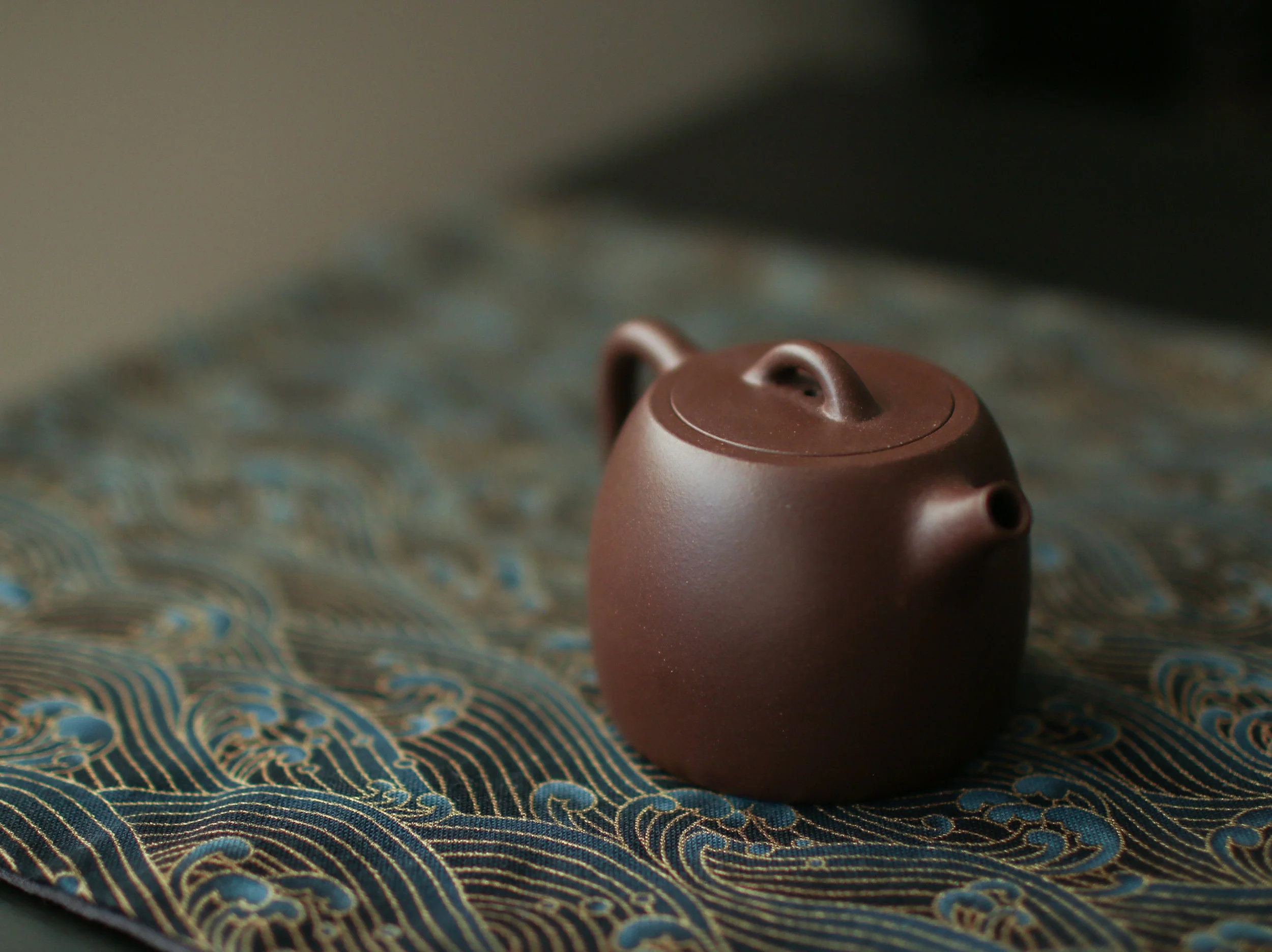 Yixing Jing Lan Zi Ni Clay Teapot