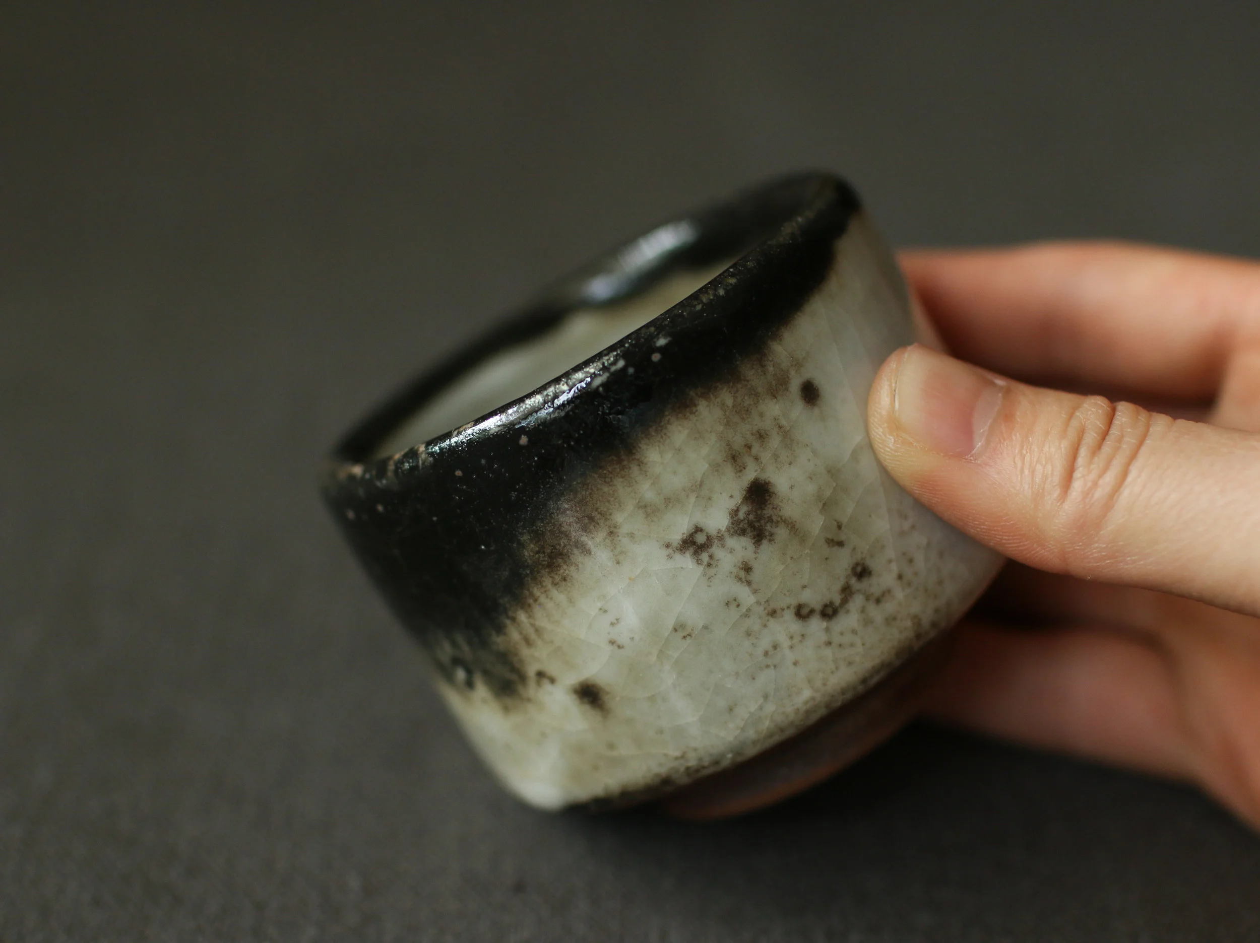 Handmade Dark Forest Teacup