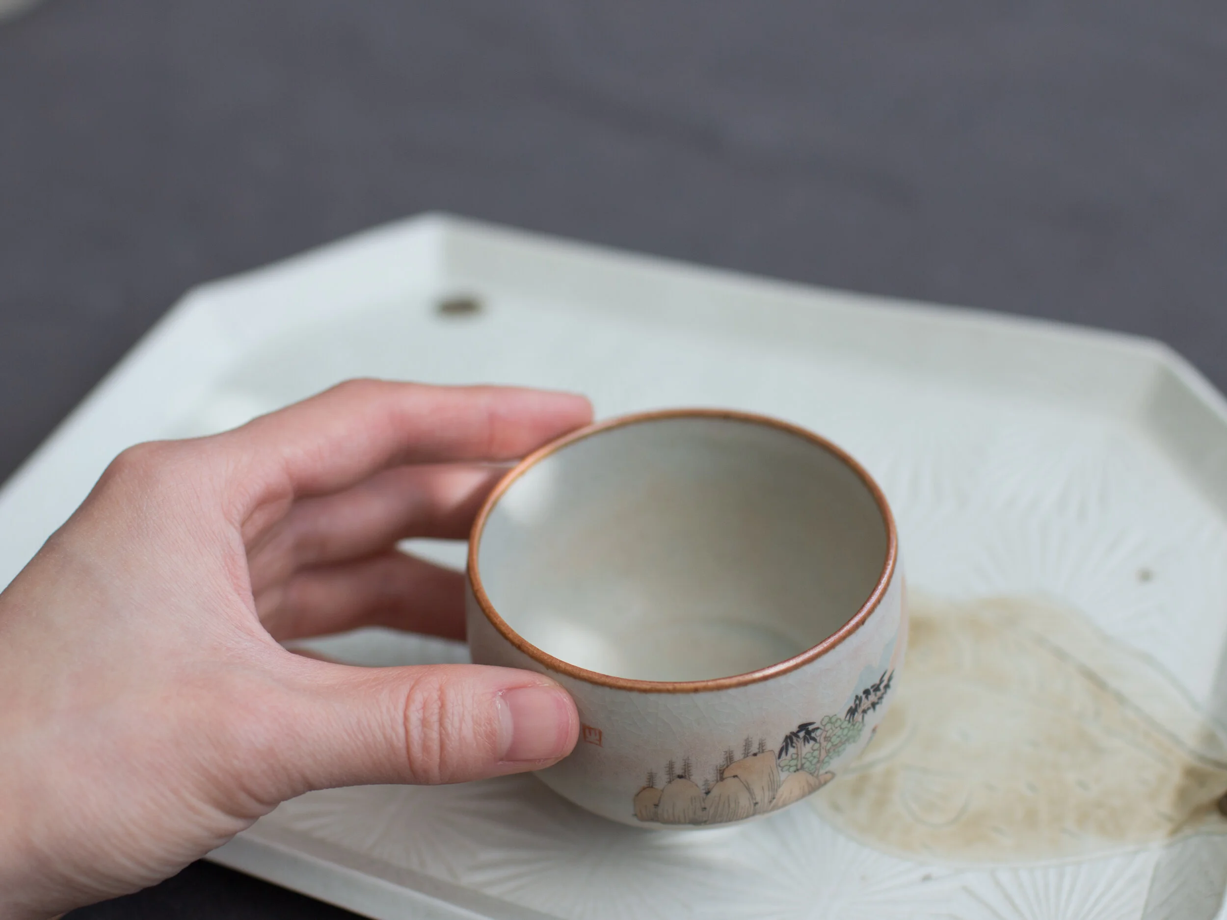  Enjoy the Sunset Solo Teacup