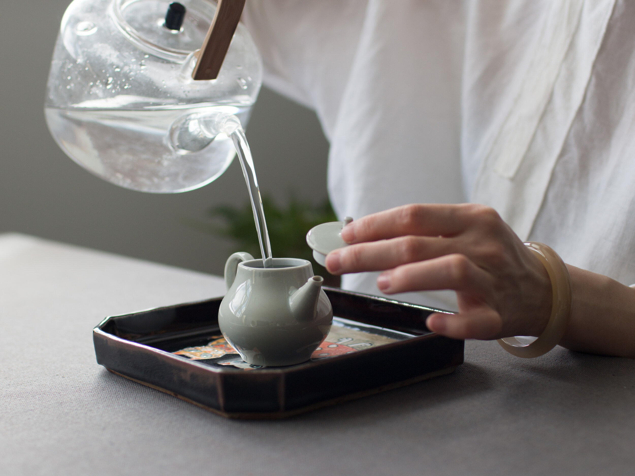 Mini Porcelain Teapot