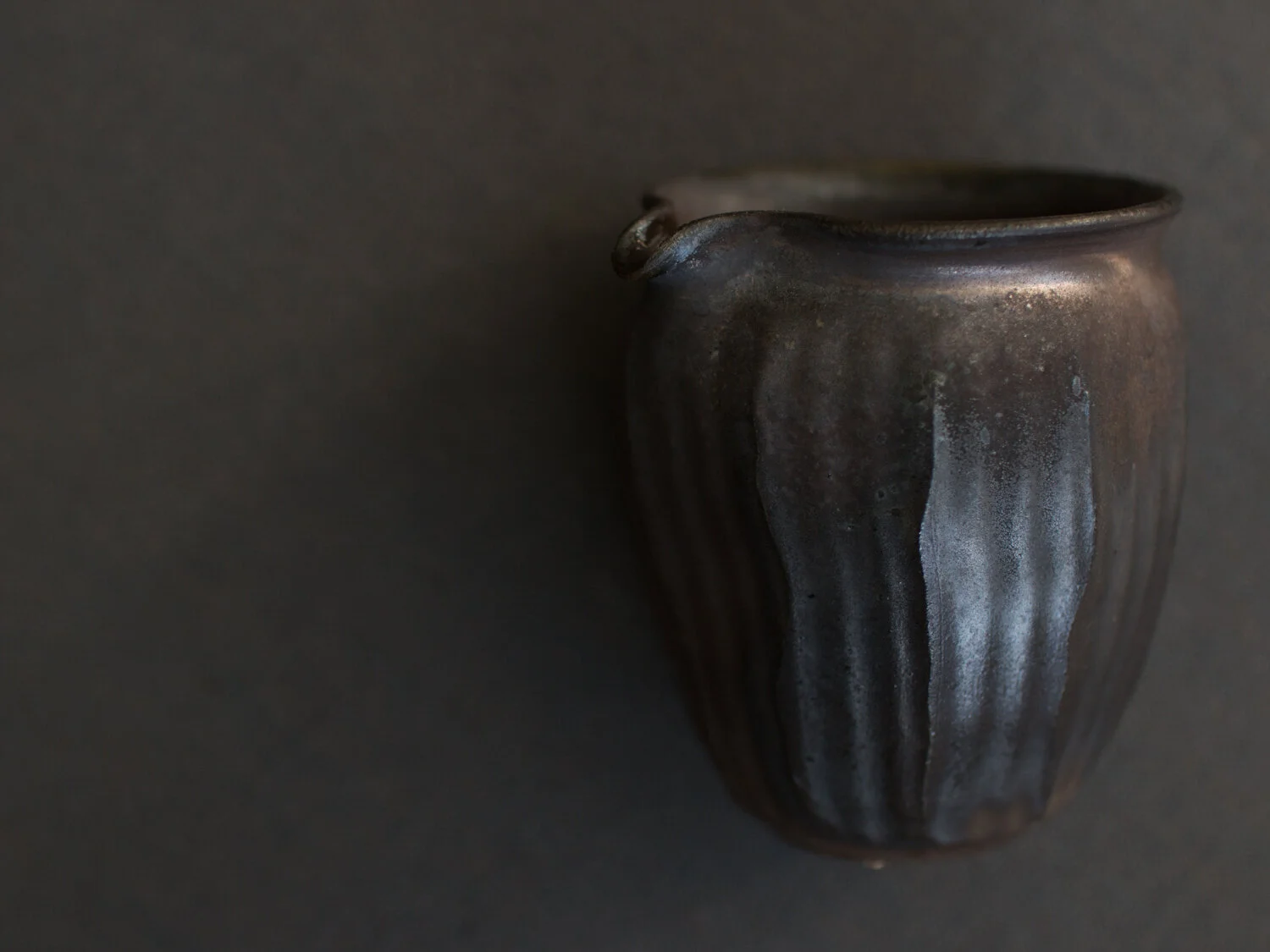 Wood Fired Rough Clay Fair Cup