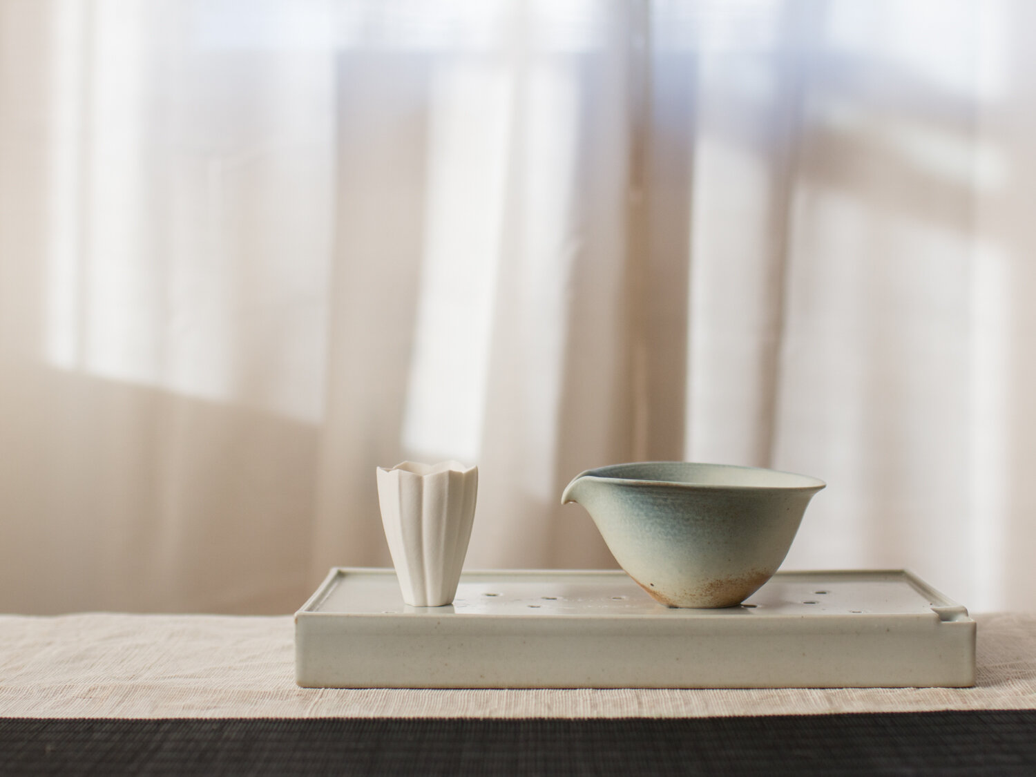 Handmade Gentle Ocean Faircup