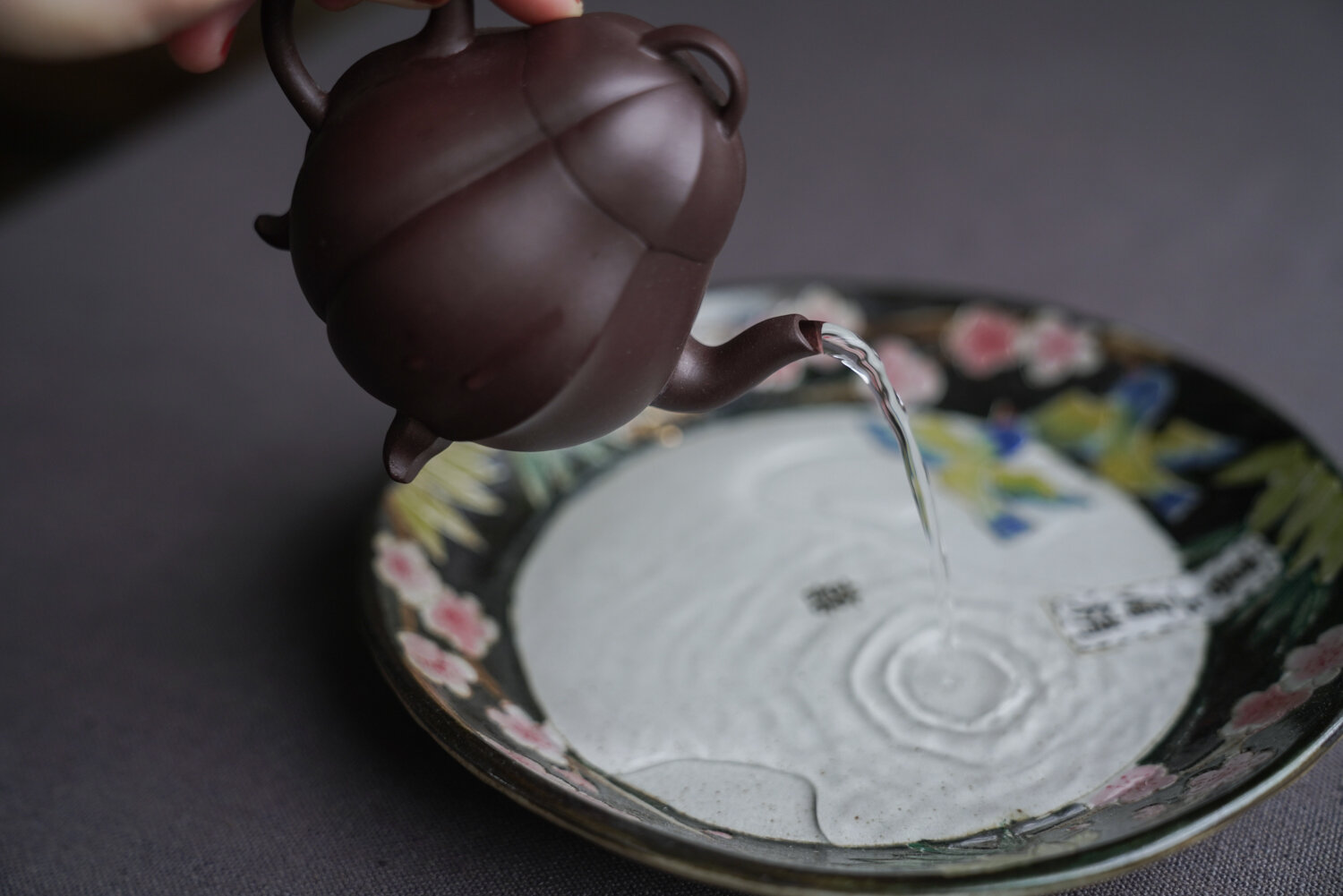 Fully Handmade Yixing Zini Sanzu Teapot