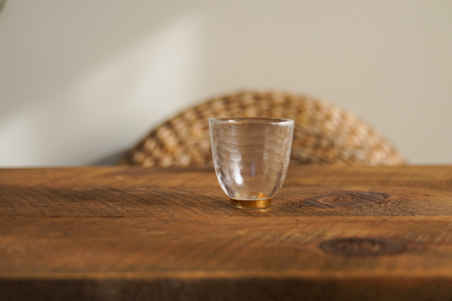 Fish Scale Glass Teacup