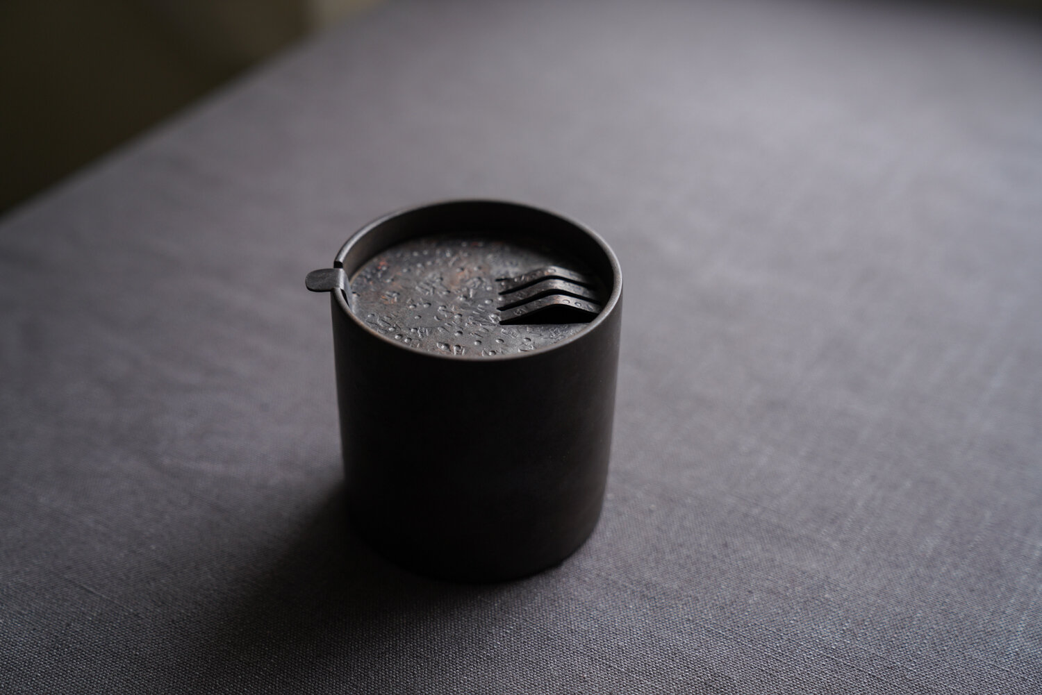 Black Mountain Matte Waste Bowl