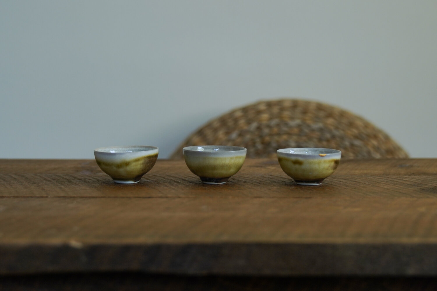 Gobi Desert Soda Firing Teacup (a set of three)