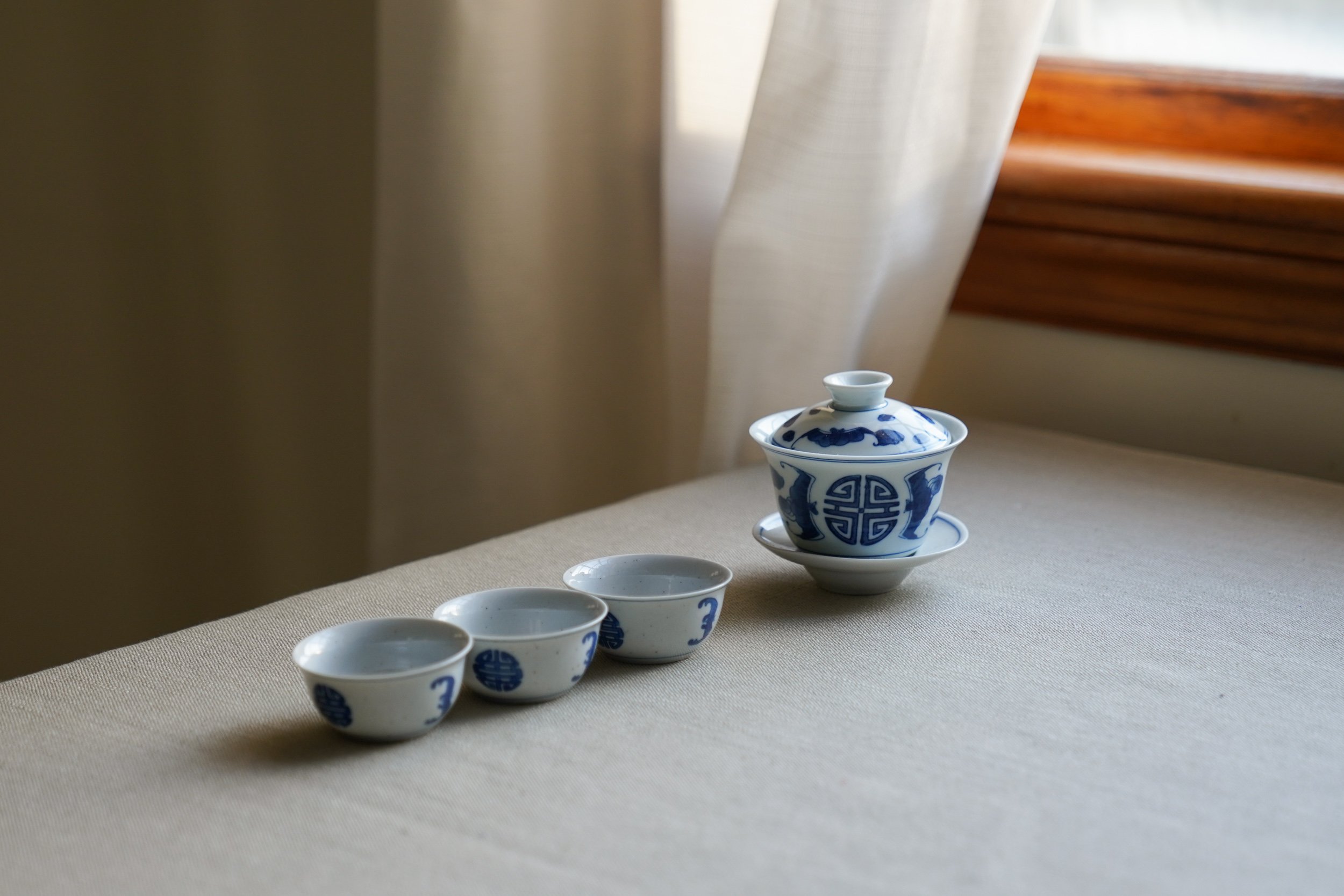 Traditional Great Fortunate Gongfu Gaiwan Set