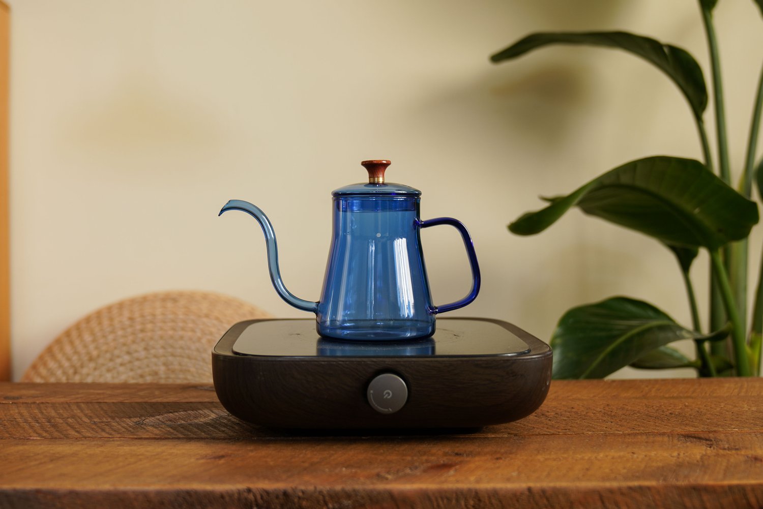 Glass Tea Pot - Japanese Electric Ceramic Heater Style