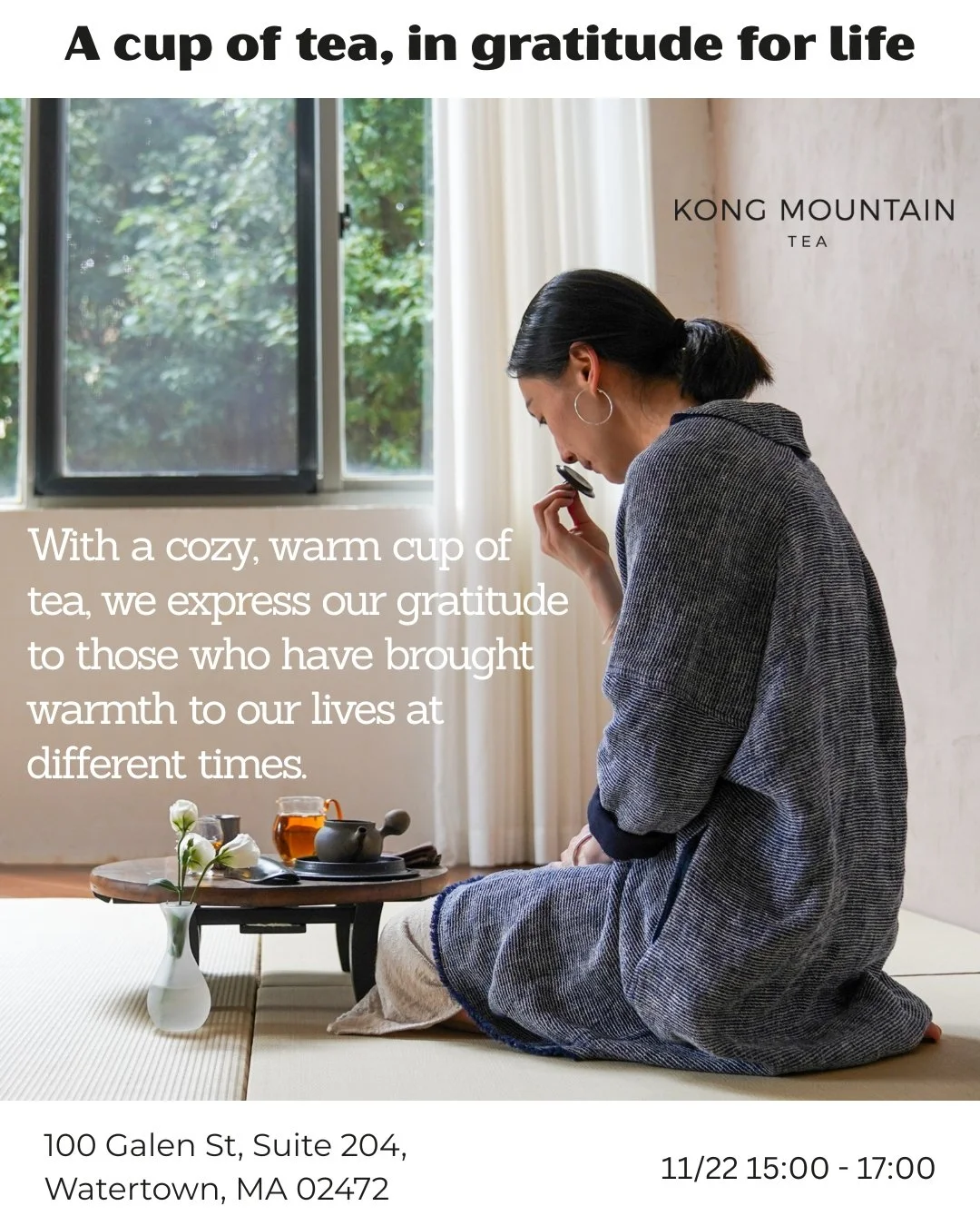 A Cup of Tea, in Gratitude for Life 🌿