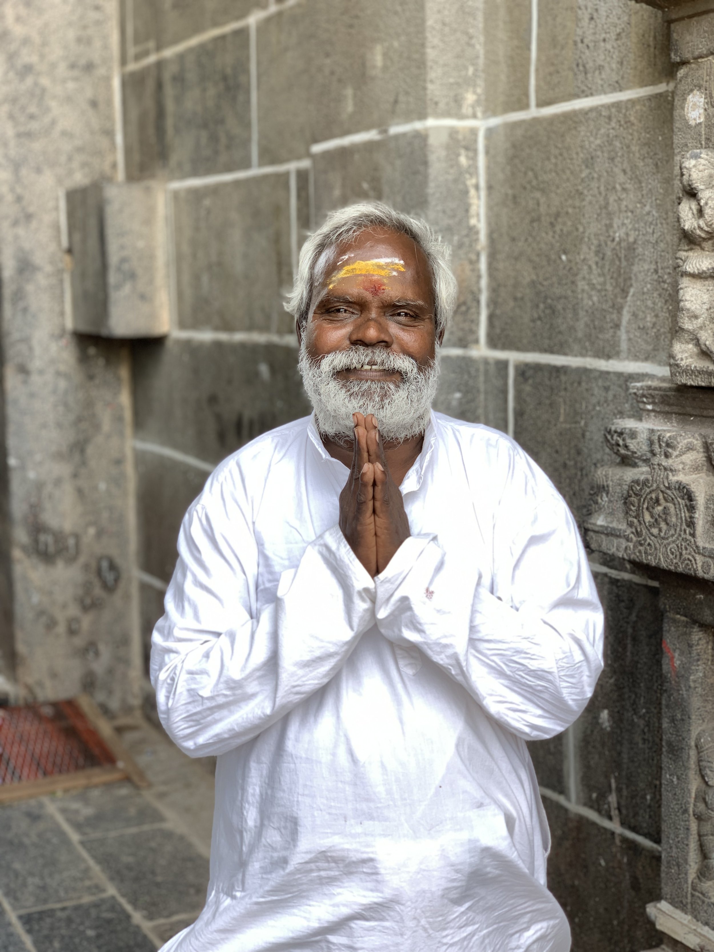 Georgia Vavasour Teacher Training with Pandit Baskaran