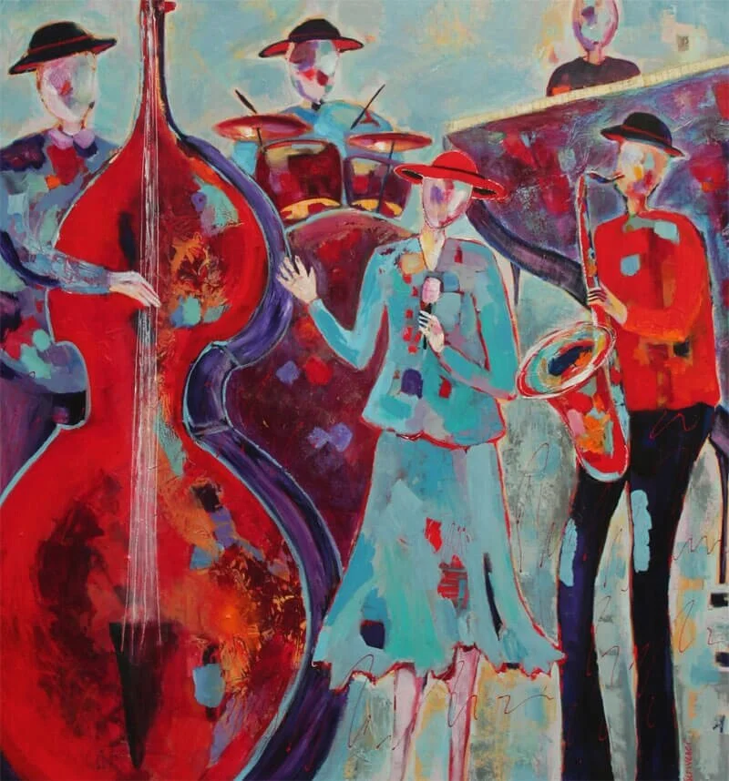 Rhythm and Blues 44x40"