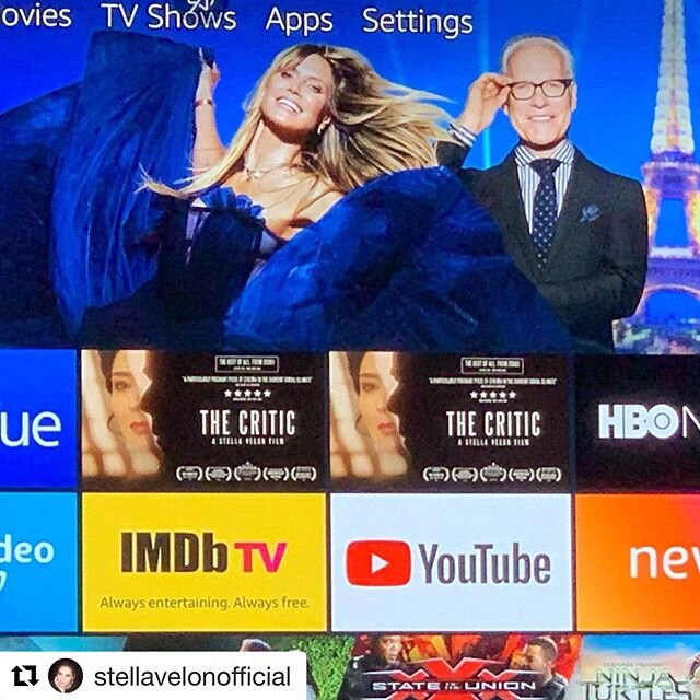 #Repost @stellavelonofficial with @get_repost
・・・
In case you missed it the first time... @thecritic.shortfilm on @amazonprimevideo &hearts;︎
#seeingdouble #whattowatchinaquarantine