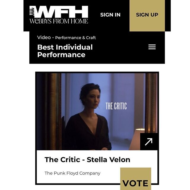 VOTE FOR US in @thewebbyawards by May 7th! Voting is now open and you can cast your 🗳 from anywhere in the world 🌎 Visit link in bio! 
We are humbled &amp; honored to be part of Internet&rsquo;s history! Especially now when the Internet has become 