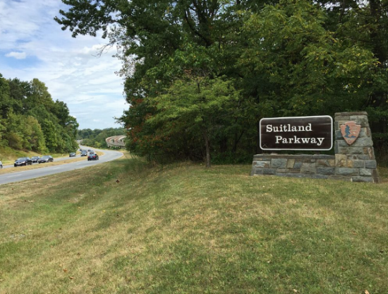Suitland Parkway, where the body of Carol Spinks was found (source: Famartin, CC BY-SA 4.0 via Wikimedia Commons)
