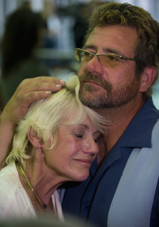 Robin’s mother, Marianne and her brother Robert after Alcala was sentenced to death in 2010 (source: OC Register)