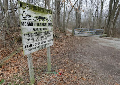 The start of the Monon High Bridge trail