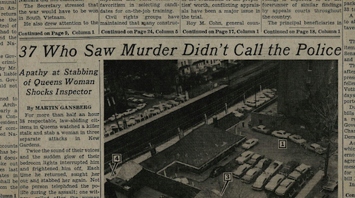 The original article in The New York Times (source: thirteen.org)