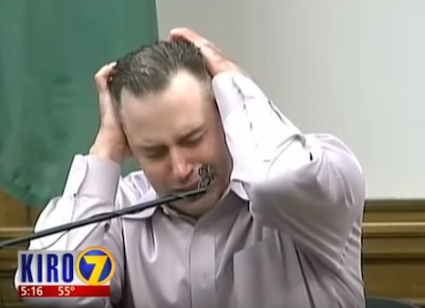 McEnroe has a breakdown during his testimony (source: The Seattle Times)