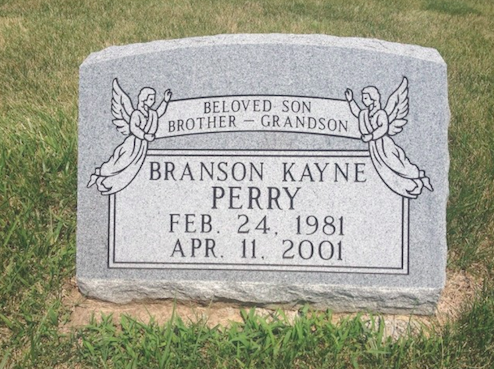 Branson Perry’s gravestone (source: Bring Branson Home)
