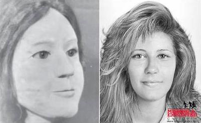 Facial reconstructions of Eklutna Annie (source: Wikipedia)