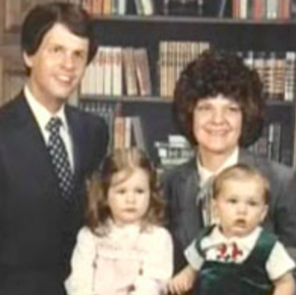 Herb Baumeister and his family (source: here)