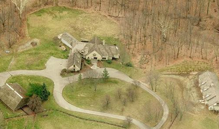 An ariel view of Fox Hollow Farm.
