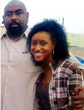 Mitrice and her father Michael (found here)